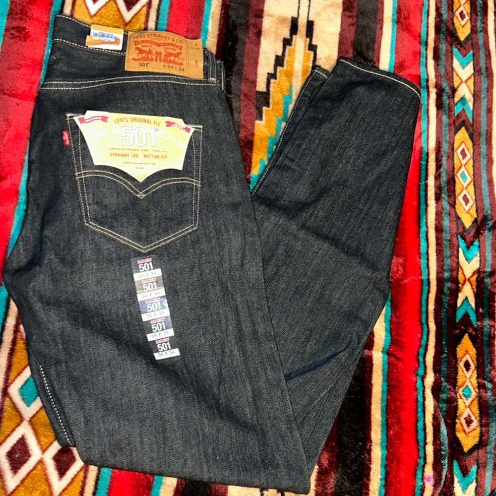 Brand new Levi’s jeans blue navy 34X34